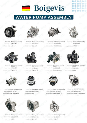 2.0T 1.8T Dizel Motor Su Pompası 06K121600C 06K121600E 06L121600D 06L121111H 06L121600B 06L121111M
